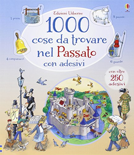 1000 cose da trovare nel passato. Con adesivi book cover