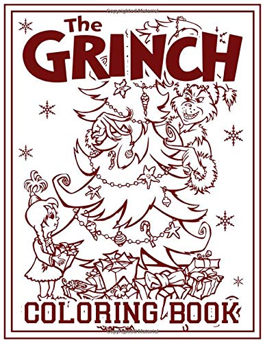 The Grinch Coloring Book: Color Wonder Creativity Adult Coloring Books ...
