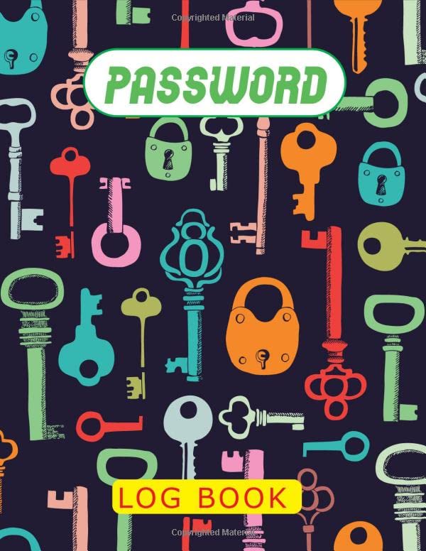Password Logbook Password Journal Gift Logbook Record of site