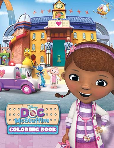 Doc McStuffins Coloring Book: With 31 High Quality Images. A Perfect ...