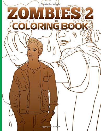 Zombies Coloring Book: Exclusive Zombies Adult Coloring Books For Men ...