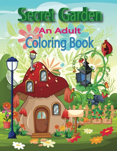 thumbnail image 2 of Adult Colouring Book Set: Creative/Garden Theme + 18 Pencils + 16 Felt Pens, UK 2 of 6