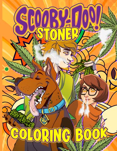 Scooby Doo Stoner Coloring Book: Scooby Doo Stoner Color Wonder Trippy ...