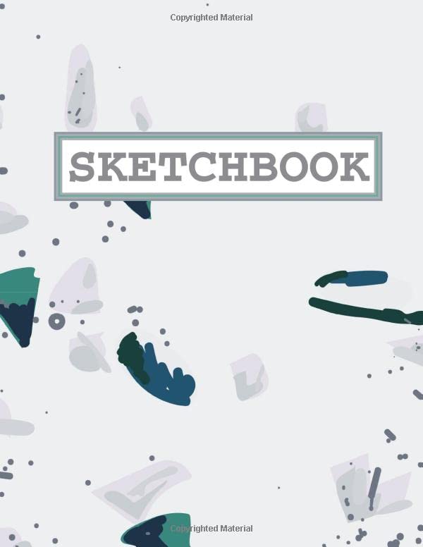 Pattern Sketchbook: Sketchbook for Girls and Boys with 100 Pages of 8.5 ...