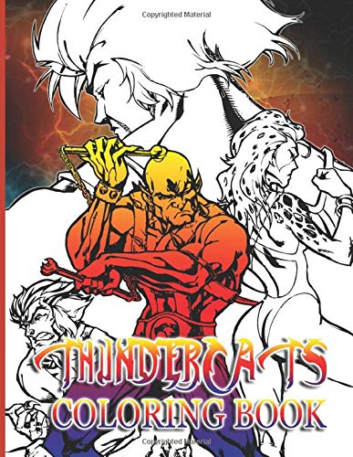 Thundercats Coloring Book: Thundercats Awesome Coloring Books For ...