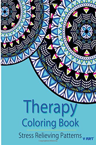 Therapy Coloring Book: Stress Relieving Patterns by Tanakorn Suwannawat ...