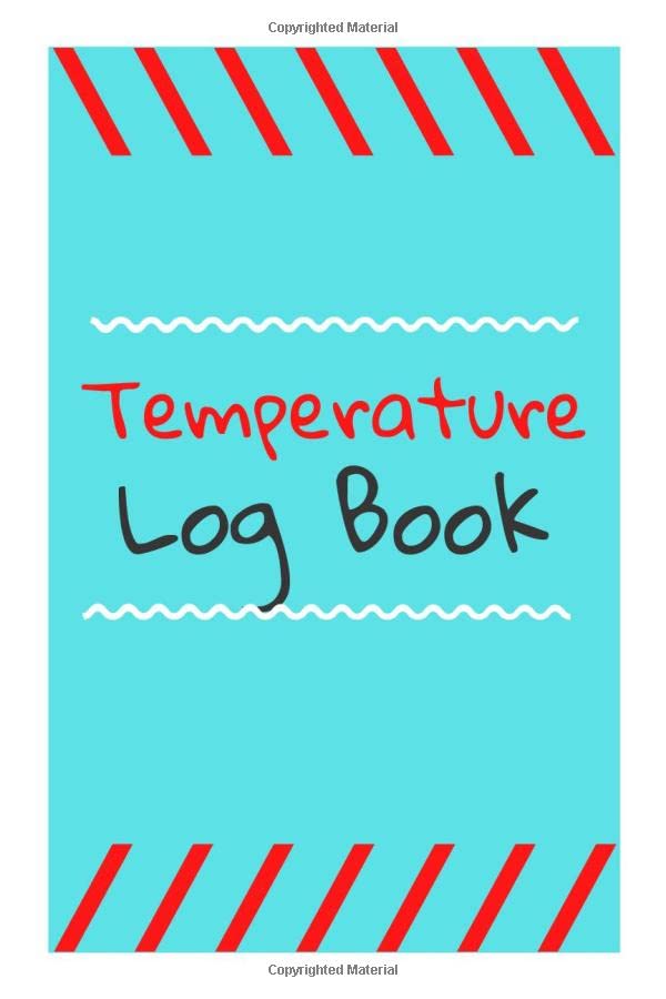 Temperature Log Book Temperature Control, Room Temperature Monitoring