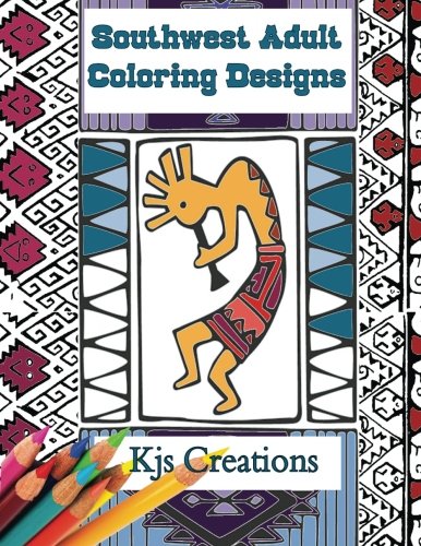 Southwest Coloring Designs: Intricate Southwest Adult Coloring Designs ...