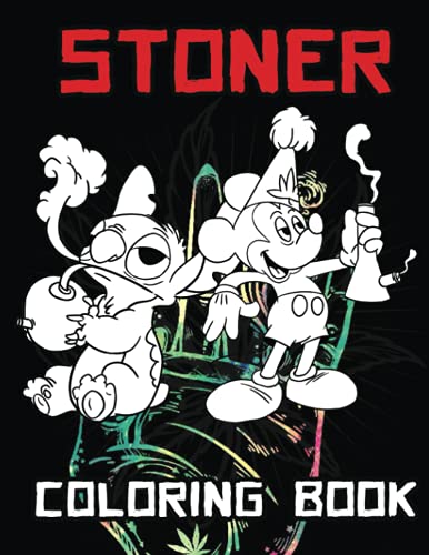 Stoner Coloring Book: Relaxing And Stress Relieving Art For Adults with ...