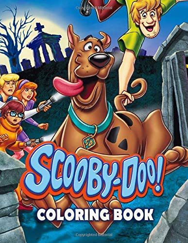 Scooby Doo Coloring Book: Over 40 High Quality Illustrations Of Scooby Doo And Friends For ...
