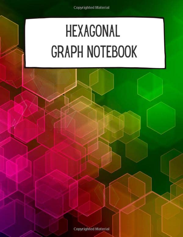 Hexagonal Graph Notebook Hexagonal Graph Paper Composition Notebook