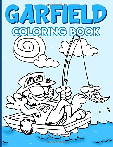 Garfield Coloring Book: The Color Wonder Coloring Books For Adults ...