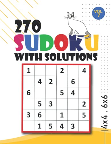 270 Sudoku With Solutions Awesome Games For Smart Kids With Solution 