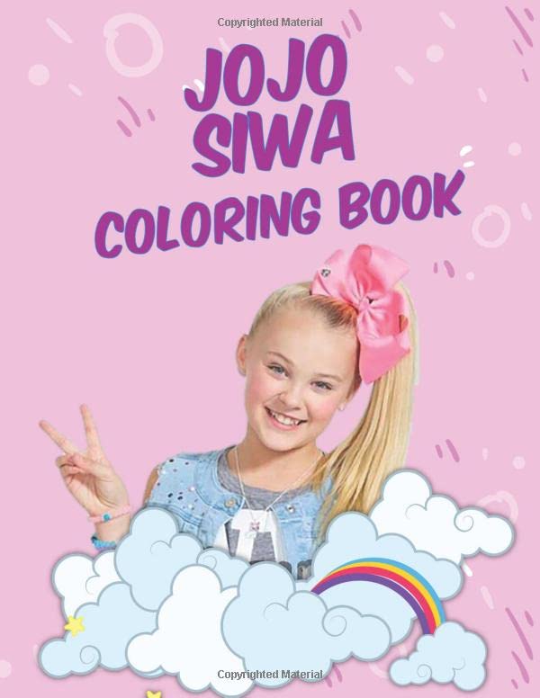 JOJO SIWA COLORING BOOK FANTASTIC & WONDERFUL JOJO SIWA COLORING BOOK
