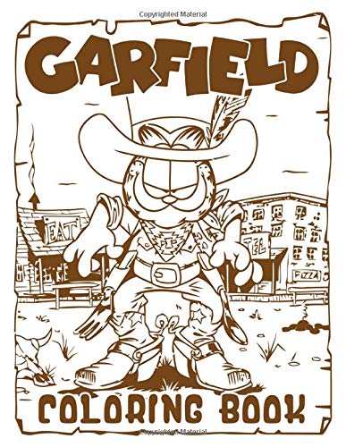 Garfield Coloring Book: Garfield 2 The Perfection Coloring Books For ...