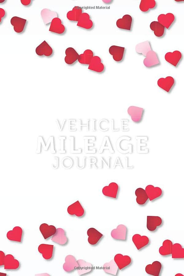 Vehicle Mileage Journal Small business travel gloveboxsized logbook