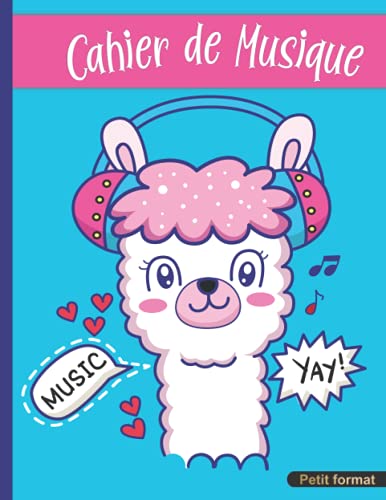 Cahier De Musique: 17 X 22 Cm Petit Format, 48 Pages | Carnet De