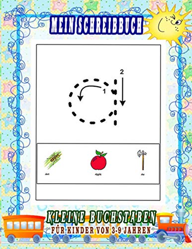 Kleine Seichte Bucht 4 Buchstaben Rätsel Mein Schreibbuch kleine Buchstaben für Kinder von 3-9 Jahren