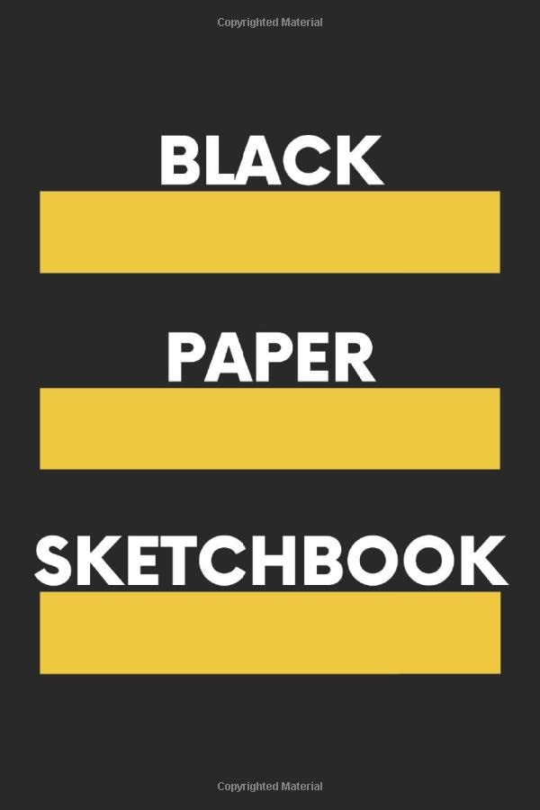 Black Paper Sketchbook Black Paper Sketchbook with black drawing paper