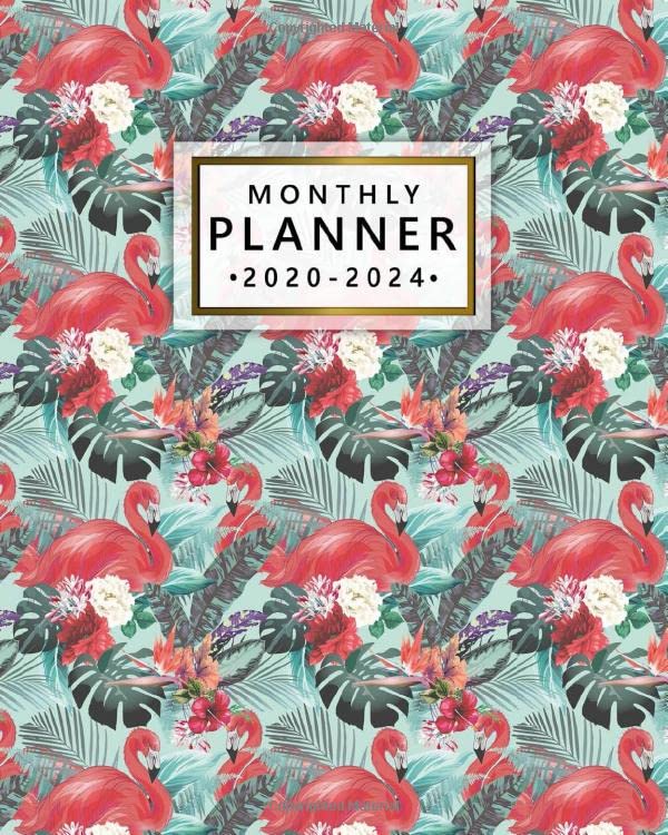 2020 2024 Monthly Planner Elegant Floral 5 Year Monthly Calendar 2020-2024-monthly-planner-elegant-floral-5-year-monthly-calendar