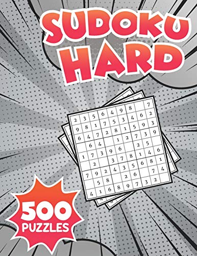 Sudoku Hard 500 Puzzles Extreme Challenge Collection Of Sudoku 
