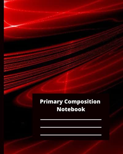 primary composition notebook: drawing space present, unruled top, half ...
