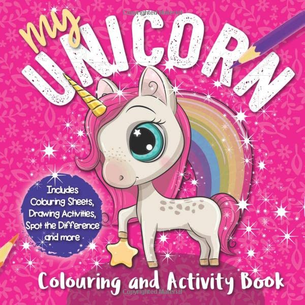 Unicorn Colouring and Activity Book A fab children's colouring and