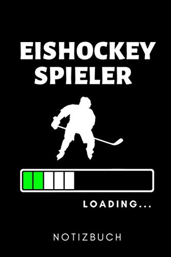 EISHOCKEYSPIELER LOADING NOTIZBUCH: A5 KALENDER 2020 Geschenk für
