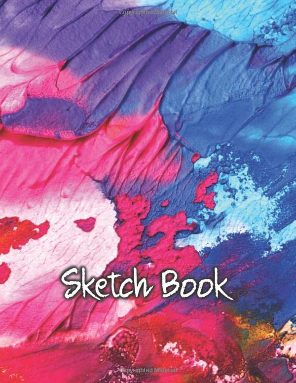 Sketch Book Large Notebook for Drawing, Writing, Painting, Sketching or Doodling Size 8.5