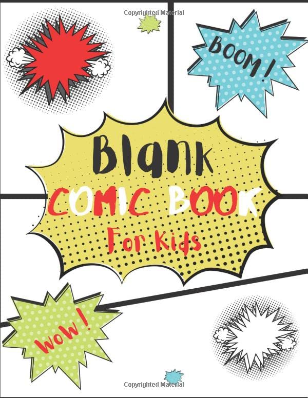 Blank Comics For Kids Printable