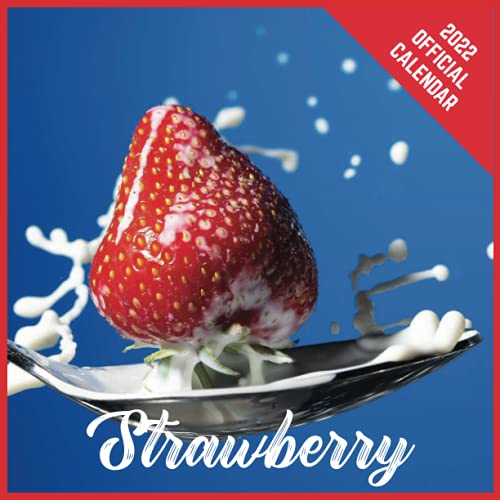 Calendar 2022 Strawberry Strawberry Official 2022 Monthly Planner