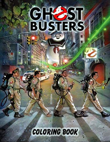 Ghostbusters Coloring Book: Great Ghostbusters Coloring Book for Kids
