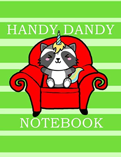 Handy Dandy Notebook: Unicorn Kawii Journal and sketchbook for girls ...