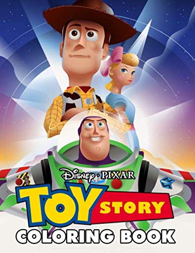 Toy Story Coloring Book: Gigantic Coloring Books For Kids Of All Ages ...
