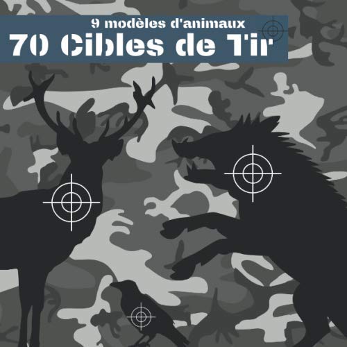 70 Cibles de Tir 9 modèles d