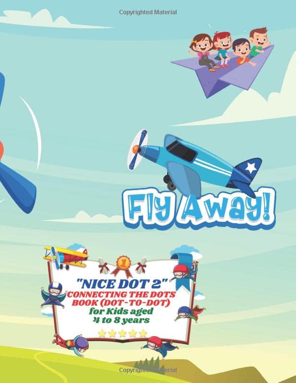 "NICE DOT 2" Connecting the Dots Book (DottoDot) Activity Book for