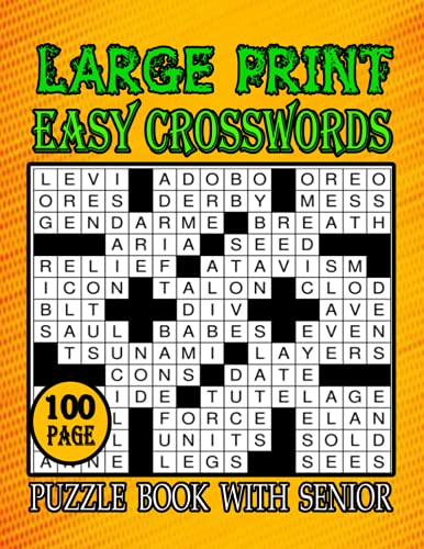 Large Print Easy Crosswords Puzzle Book With Senior Fun Gate Word Game large-print-easy-crosswords-puzzle-book-with-senior-fun-gate-word-game
