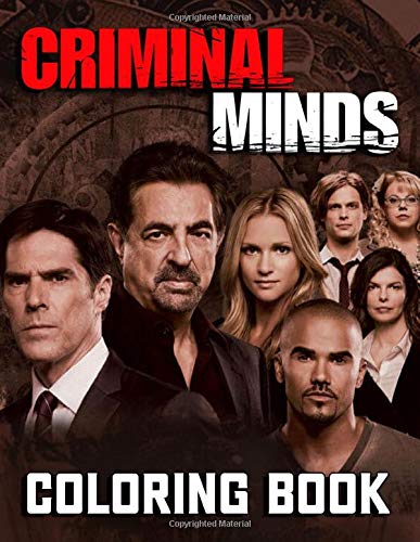 Criminal Minds Coloring Book: Adults Coloring Books Based On TV Show