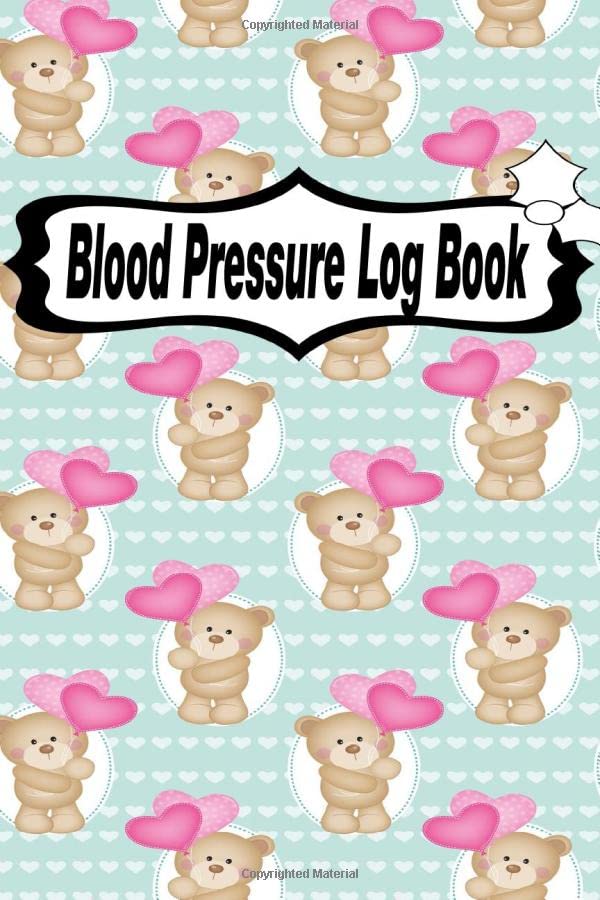 Blood Pressure Log Book Blood Pressure Record Book, Record & Monitor