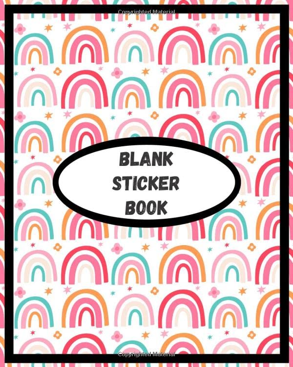 Blank Sticker Book Blank Sticker Album For Collecting Stickers Gift Blank Sticker Book Blank Sticker Album For Collecting Stickers Gift