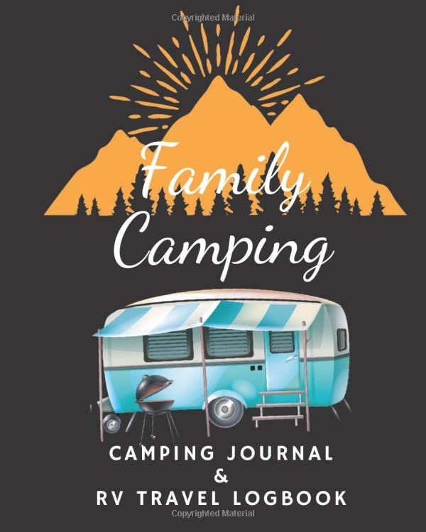 CAMPING LOGBOOK JOURNAL RV Journal Log Book The Family Adventure