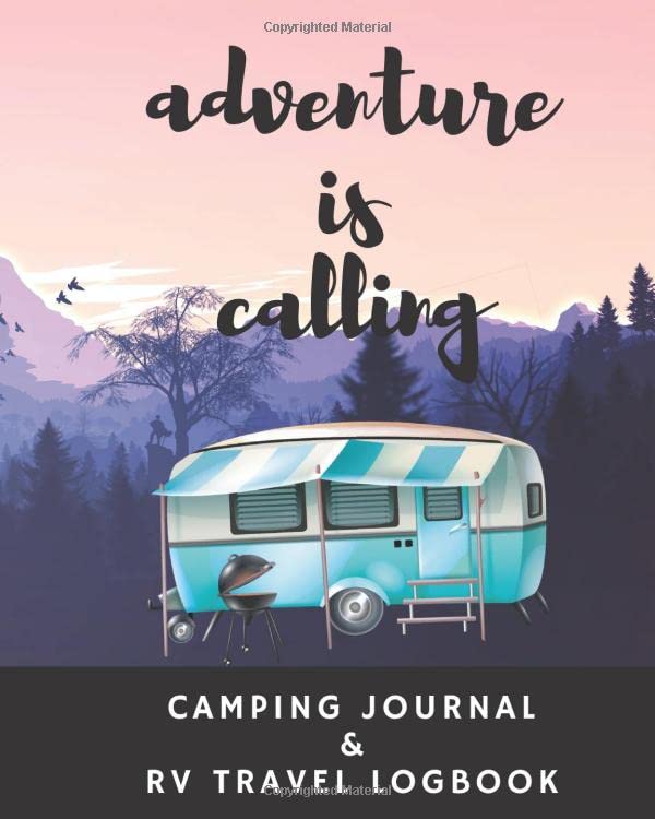 CAMPING LOGBOOK JOURNAL RV Journal Log Book The Family Adventure