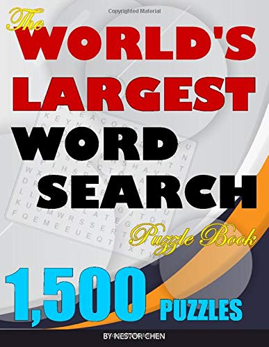 The World's Largest Word Search Puzzle Book: 1,500 Puzzles by Nestor ...