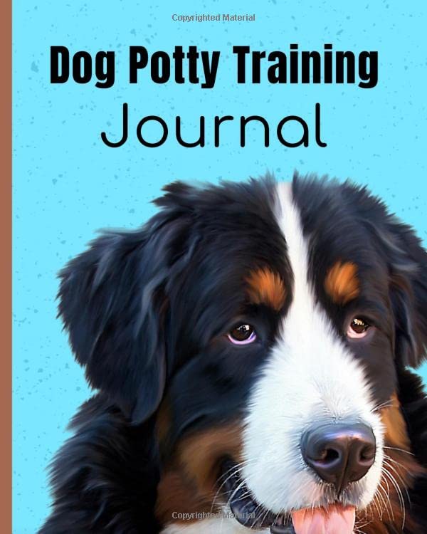 Dog Potty Training Journal Housebreaking Puppy Notebook Adult Dog