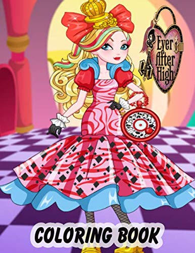 Ever After High Coloring Book: Coloring Book with 50+ High Quality