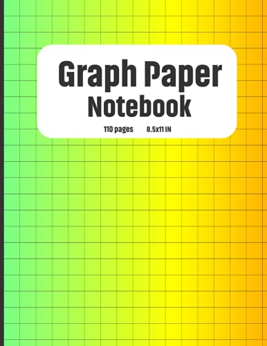 Graph Paper Notebook: Graph Paper Journal Notebook For Students by Rm ...