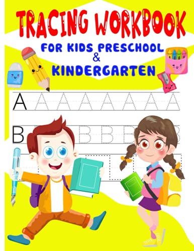 Tracing workbook for kids Preschool & Kindergarten: Learn to write