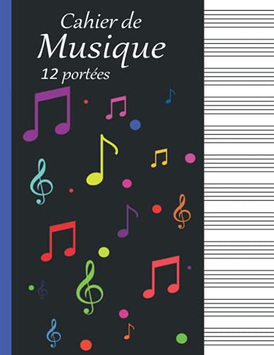 Cahier De Musique: Carnet De Partitions Grang Format 96
