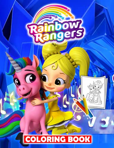 Rainbow Rangers Coloring Book: Rainbow Rangers Coloring Pages For ...