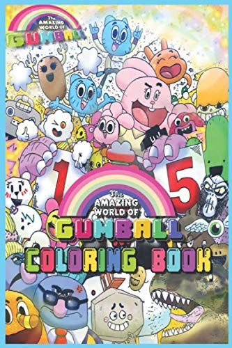 The amizing world of gumball coloring book: Great Starter Book for